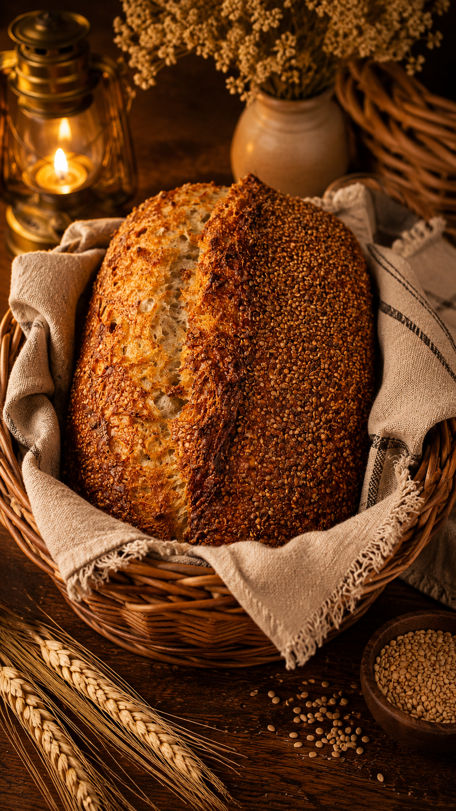 Pan de Masa Madre con Quinoa Germinada – 900 g
