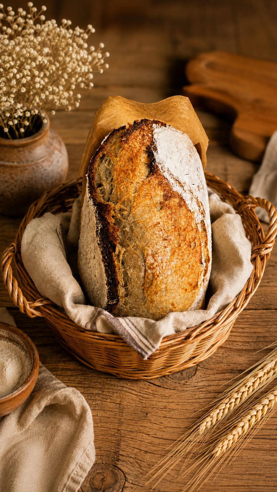 Pan de Masa Madre Tradicional – 900 g