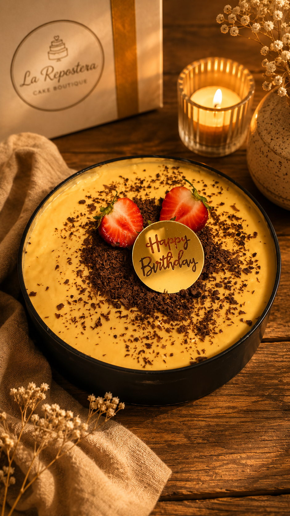 Torta Artesanal Choco Lúcuma