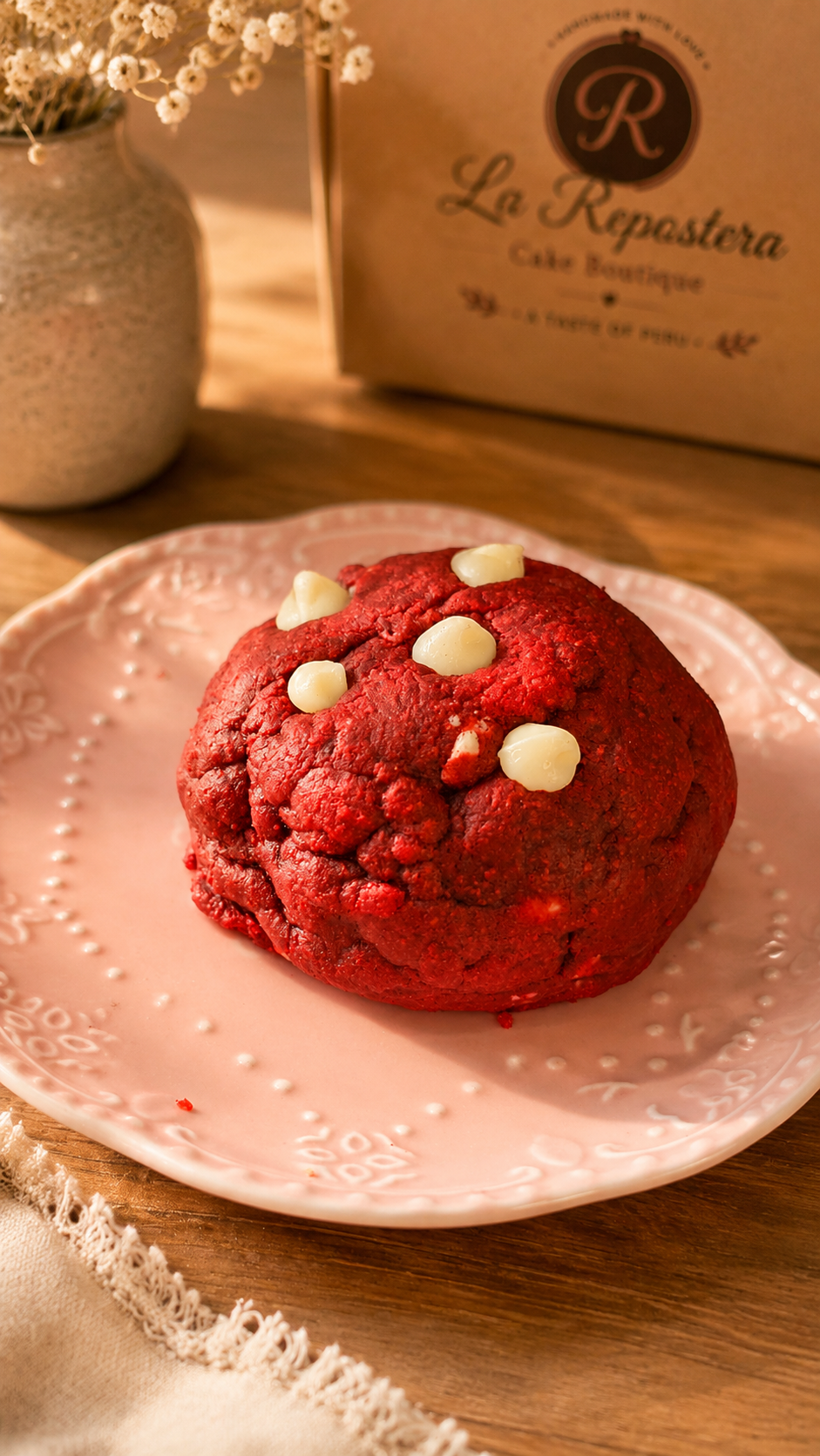 ❤️ Red Velvet & Cream Cheese New York Cookie